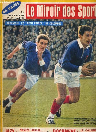 BUT CLUB - LE MIROIR DES SPORTS - N 1121 - 3 mars 1966 / Gachassin : le 