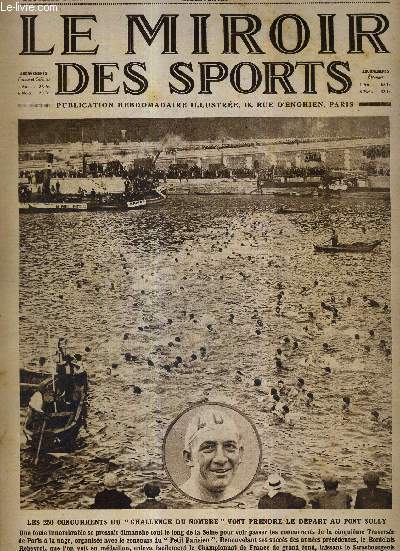 LE MIROIR DES SPORTS - N 332 - 25 aout 1926 / les 250 concurrents du 