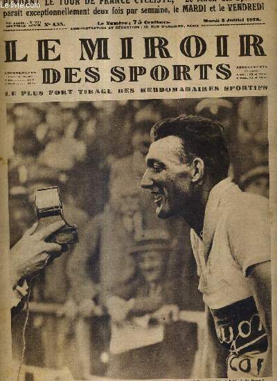 LE MIROIR DES SPORTS - N° 435 - 3 juillet 1928 / à Marseille, Leducq, vainque... - Afbeelding 1 van 1