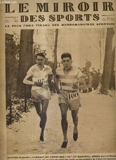 LE MIROIR DES SPORTS - N 467 - 29 janvier 1929 / Leclerc, gagnant du cross des 