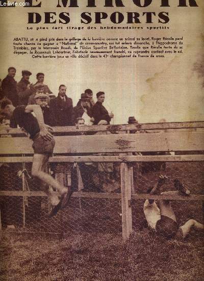 LE MIROIR DES SPORTS - N 874 - 10 mars 1936 /