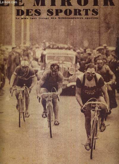 LE MIROIR DES SPORTS - N 997 - 5 avril 1938 / Pierre Jaminet, rvlation du cyclisme franais 1938, gravit en tte la cte de 