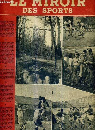 LE MIROIR DES SPORTS - N 89 - nouvelle srie - 29 mars 1943 /
