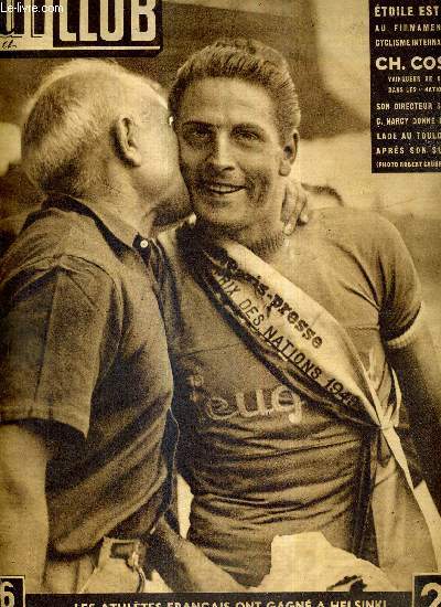 BUT ET CLUB - N 201 - 19 septembre 1949 / les athltes franais ont gagn  Helsinski / une nouvelle toile est ne au firmament du cyclisme national, Ch. Coste / Fausto Coppi raconte sa vie toute simple de grand champion / sur les rings de Paris...