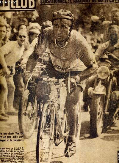 BUT ET CLUB - N 237 - 5 juin 1950 / sensationnel : l'accident de Coppi en photos / Van Est, le 