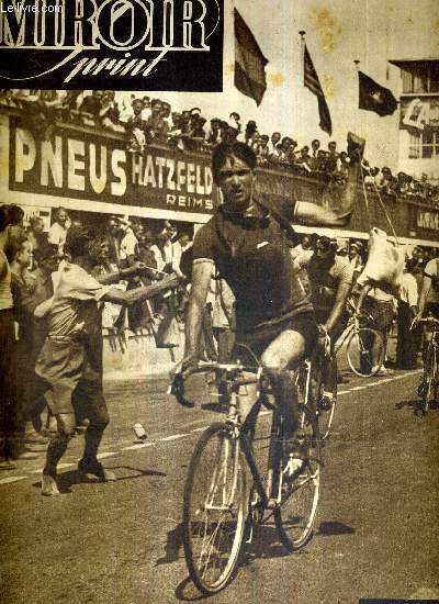 MIROIR SPRINT - N 63 aout 1947 / les championnats du monde cyclistes se sont termins dimanche  Reims-Gueux, par une surprise / ce tour que j'aurais pu gagner, par Edouard Fachleitner / les italiens rois de la poursuite...
