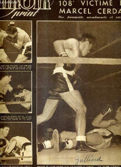 MIROIR SPRINT - N95 - 16 mars 1948 / Lavern Roach 108e victime de Marcel Cerdan, des documents sensationnels et exclusifs / qui gagnera les six jours? / Pujazon court longtemps, court vite.. / est-ce la fin du rve Champenois?...