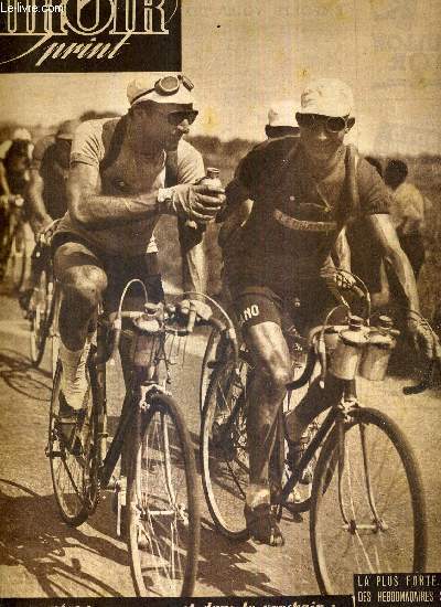 MIROIR SPRINT - N 114 - 26 juillet 1948 / deux grands du tour / conclusions, par Charles Pelissier / mon tour, par Guy Lapbie / deja Bartali dans l'izoard en 1938 / Strasbourg-Metz, nouvelle victoire italienne / Roubaix-Paris, dernier acte du tour...