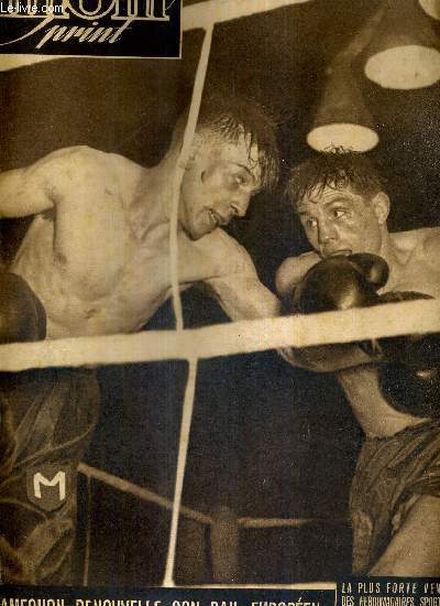 MIROIR SPRINT - N 129 - 22 novembre 1948 / Ray Famechon renouvelle son bail europen / Lazarids a dlaiss les 