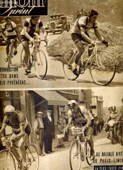 MIROIR SPRINT - N 158 - 13 juin 1949 / de la rsurrection de Vietto dans les cols pyrnens au doubl Breton de Paris-Limoges / a 15 jours du dpart du tour de France ou en sommes-nous? / Bartali a perdu devant Coppi son prestige de grimpeur invincible..