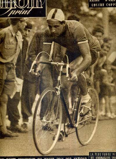 MIROIR SPRINT - N 172 - 19 septembre 1949 / Charles Coste vainqueur du grand prix des nations / les jeunes ont eu raison 