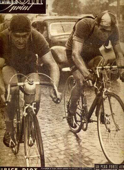 MIROIR SPRINT - N 206 - 22 mai 1950 / Maurice Diot gagne enfin une belle course / Reiff et Clare, vedettes d'une grande journe athltique / Antonin Rolland a gagn un dcevant circuit des six provinces / gala de danse Simon-Siegel...