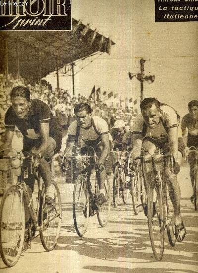 MIROIR SPRINT - N 219 - 21 aout 1950 / Brik Schotte, indiscutable champion mondial / Alfredo Binda : la tactique italienne / Lesueur brillant vainqueur d'un rgulier championnat mondial de demi-fond / coupe Davis, finale interzone...