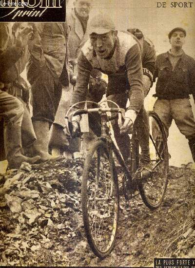 MIROIR SPRINT - N244 - 12 fvrier 1951 / Roger Rondeaux champion de France de cyclo-cross / un demi-cicle de sport / Antonin Canavese 1er vainqueur de la saison routire 1951  Aix-en-Provence / le Havre, talonn par le racing...