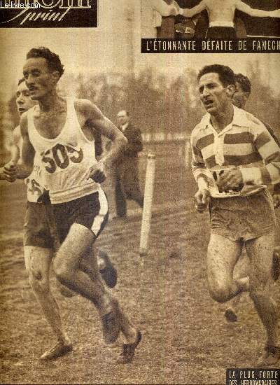 MIROIR SPRINT - N248 - 12 mars 1951 / Mimoun champion de France malgr Lahoucine / l'tonnante dfaite de Famechon / le tour d'Afrique du Nord a dbut dans la tempte / deux 