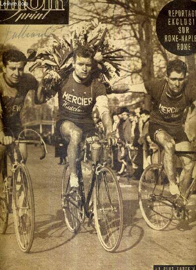 MIROIR SPRINT - N253 - 16 avril 1951 / Gueguen et ses coquipiers dominent Paris-Bruxelles / reportage exclusif sur Rome-Naples-Rome / une grande finale en basket / les vainqueurs du tour de l'est / Valenciennes  knockout Saint-Etienne...