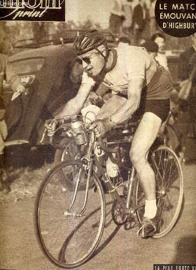 MIROIR SPRINT - N278 - 8 octobre 1951 / la rsurrection de Jacques Dupont dans Paris-Tours / le match mouvant d'Highbury / au salon du cycle 1951 / Villemain est parti rejoindre Dauthuille au pays de Robinson...