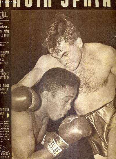MIROIR SPRINT - N335 - 10 novembre 1952 / Humez a domin un Hairston somnolent / 