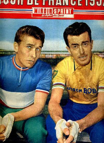 MIROIR SPRINT - SUPPLEMENT AU N572 du 20 mai 1957 / la carte grand format / que pensez-vous du 44e tour de France? / 