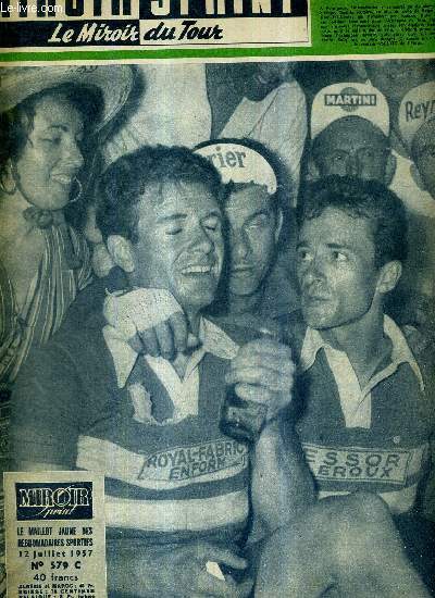 MIROIR SPRINT - N579 C - 12 juillet 1957 / Hassenforder 1er  Perpiggnan : 