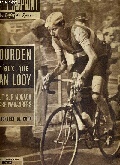 MIROIR SPRINT - N796 - 4 septembre 1961 / Jourden mieux que Van Looy / tout sur Monaco Glascow-Rangers / la rentre de Kopa / automobile : les successeurs de la 4 CV / document : le vlo de Van Looy...