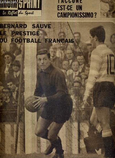 MIROIR SPRINT - N803 - 23 octobre 1961 / Bernard sauve le prestige du football franais / Taccone est-ce un campionissimo? / au coeur d'ovalie / Robinson - Loi - Barrire / les trois buts Belges...
