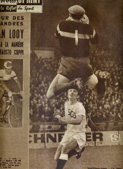 MIROIR SPRINT - N826 - 2 avril 1962 / Special coupe / Abbes se saisit du ballon convoit par l'Angevin Bourrigault / tour des Flandres  la manire de Fausto Coppi / tour du Var : le renouveau de Forestier / Albi, ferme leader chez les XIII...