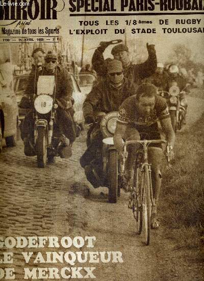SPRINT MIRROR - N°1190 - April 15, 1969 / Special Paris-Roubaix / Godefroot le... - Picture 1 of 1