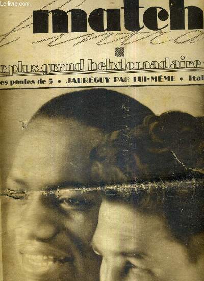 MATCH L'INTRAN N13 - 1er fvrier 1927 / les acteurs d'un grand match : Al. Brown et Mascart / les poules de 5 / Jaurguy par lui-mme / Italie-Suisse / Rugger. Nos correspondants parlent du rugby rgional / des 