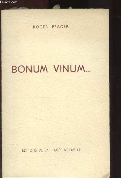 BONUM VINUM ... - EPOPEE RABELAISIENNE