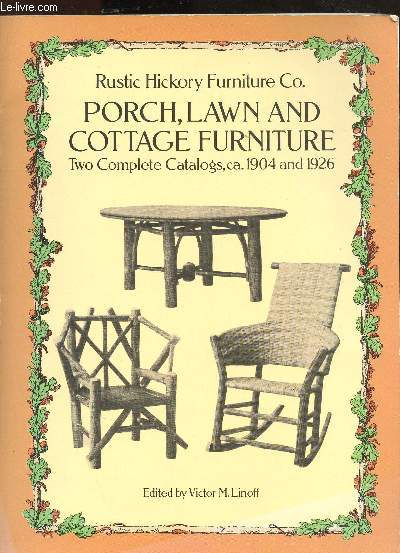Porch, lawn and cottage furniture - two complete catalogs