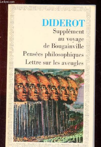 Supplment au voyage de Bougainville, Penses philosophiques, Lettre sur les aveugles