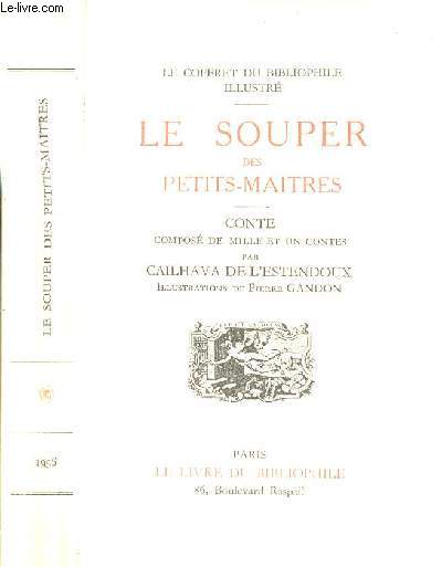 Le Souper des Petits-Maitres / Conte compos de Mille et un Contes