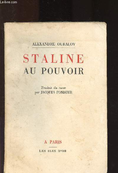 Staline au pouvoir