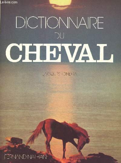 Dictionnaire du cheval