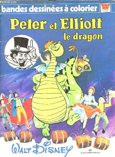 Peter et Elliott le dragon (Bandes dessines  colorier)