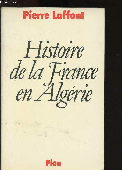 Histoire de la France en Algrie
