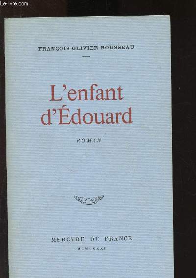 L'enfant d'Edouard