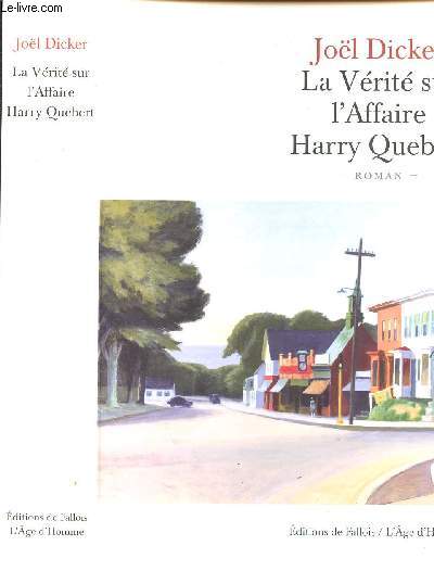 La vrit sur l'affaire Hary Quebert