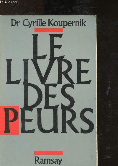 Le livre des peurs