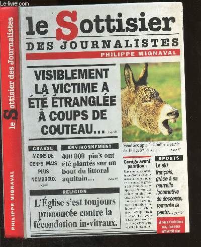 Le sottisier des journalistes