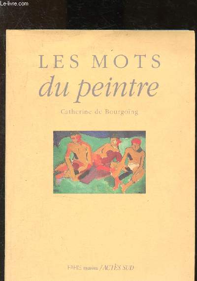 Les mots du peintre