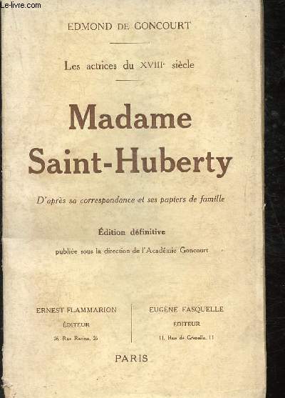 Madame Saint-Huberty