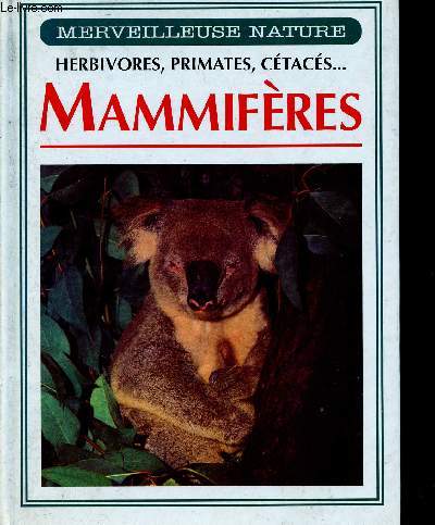 Herbivores, primate,ctacs ... Mammifres