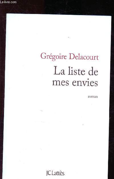 La liste de mes envies