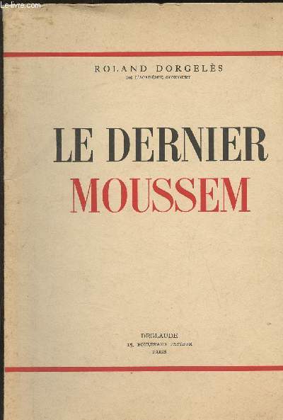 Le dernier moussem