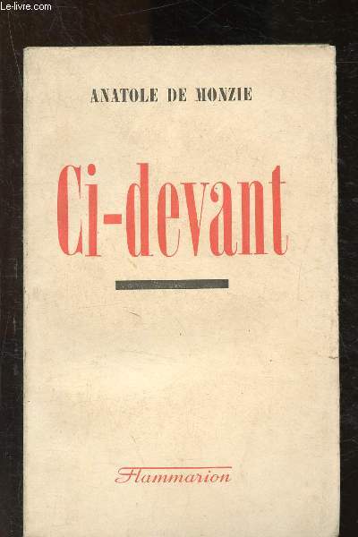 Ci-devant