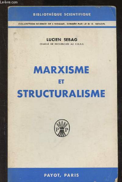 Marxisme et structuralisme