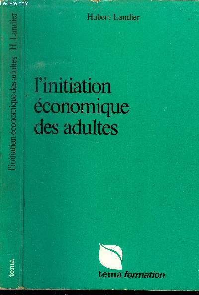 L'initiation conomique des adultes