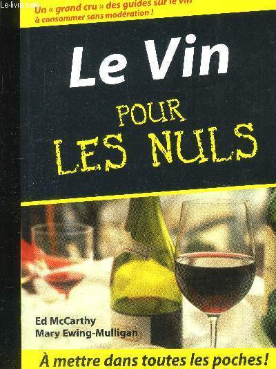 Le vin pour les nuls